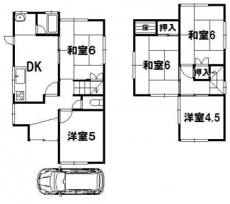 泉南郡熊取町朝代東２丁目の中古一戸建ての画像