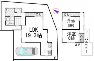 岸和田市下松町５丁目の中古一戸建ての画像