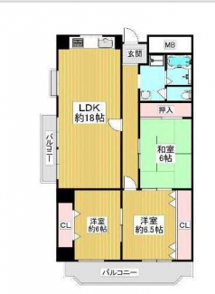 ３ＬＤＫ　間取り図