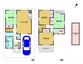 茨木市中河原町の中古一戸建ての画像