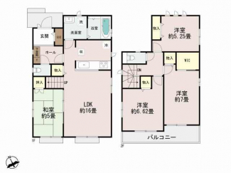 １号棟間取り図