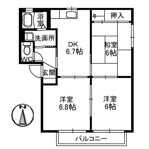 【間取り】