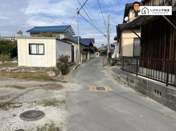 前面道路です。