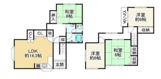 堺市西区上野芝町８丁の中古一戸建ての画像