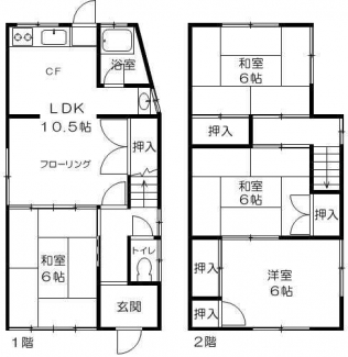 ５丁目貸家　東の画像