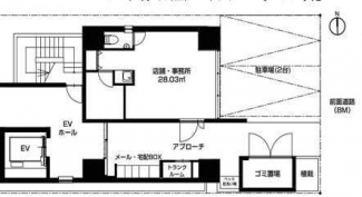 大阪市天王寺区上汐４丁目の店舗事務所の画像