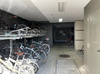 自転車置き場です