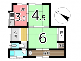 借家間取り