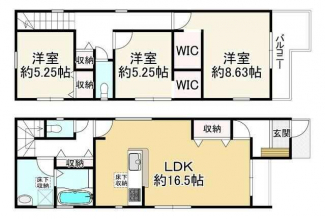 堺市堺区車之町西２丁の新築一戸建ての画像