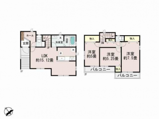 １号棟間取り図