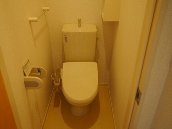 清潔感のあるトイレです