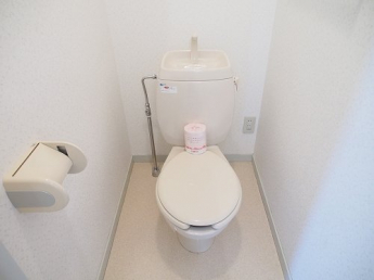 清潔感のあるトイレです