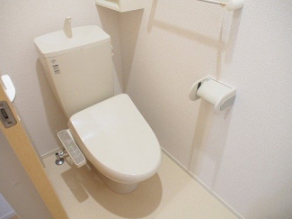 トイレもきれいです