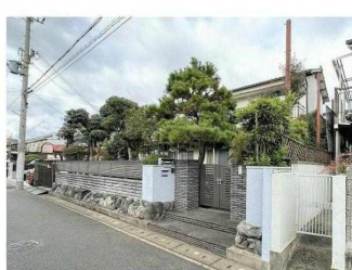 整形地　南向き　建築条件なし売り土地　古家あり