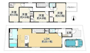 東淀川区淡路１丁目　新築戸建の画像