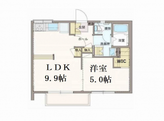 2DKを１LDKにリノベーションされました！