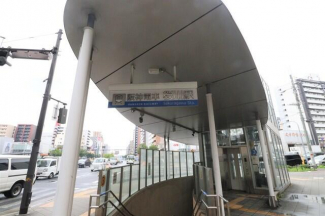 阪神電車　桜川駅まで62m