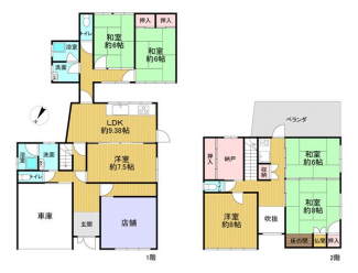 有田郡広川町広　店舗付き住宅の画像