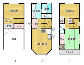 堺市西区浜寺石津町中３丁の一戸建ての画像