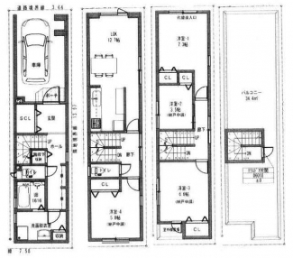 ☆彡建物プラン図です。（建物プラン価格１９００万円・延床面積