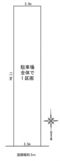 大阪市福島区吉野３丁目の駐車場の画像