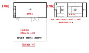 垂水町１丁目・倉庫／Ｐ駐車場の画像