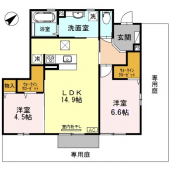 芦屋市岩園町のアパートの画像