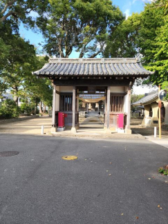 十一大明神神社まで80m