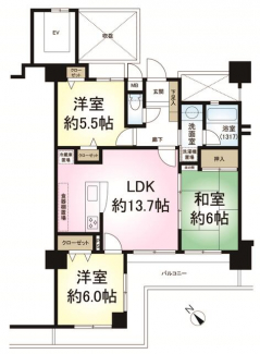 間取図は概略図になり現況優先です。