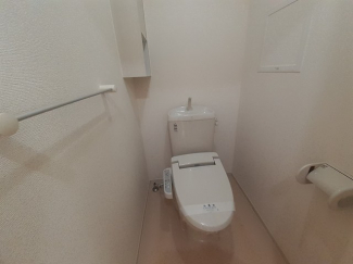 トイレもきれいです