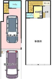 専有面積７５．２３㎡（約２２．７坪）ございます。