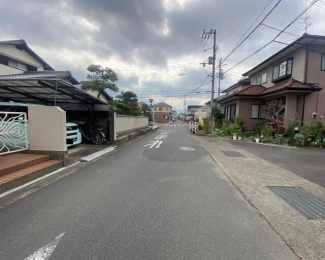 東道路を南向きに撮影