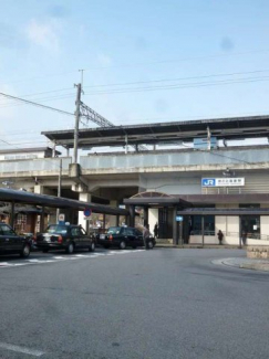 湖西線おごと温泉駅まで800m