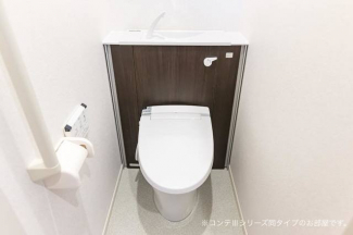 トイレもきれいです