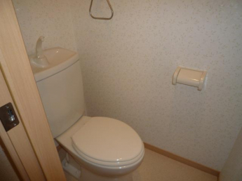 清潔感のあるトイレです