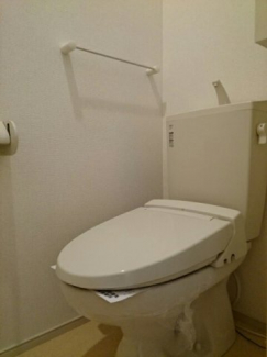 落ち着いたトイレです