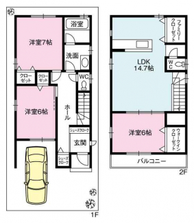 参考プランです、御希望のハウスメーカー様等で注文建築に最適で