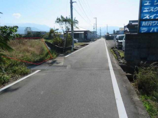 西道路より撮影