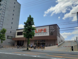 ライフ四条大宮店まで450m