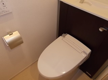 トイレもきれいです