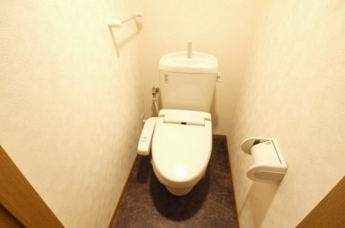 清潔感のあるトイレです