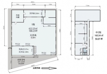 北江口４－Ｆ・倉庫／事務所の画像