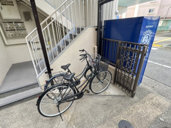 自転車置き場です