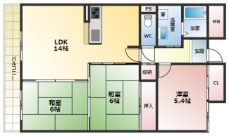 【間取り】