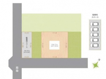 別途　土地面積４８．９２㎡　駐車場スペース代金１０００万円