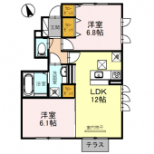 神戸市東灘区西岡本４丁目のアパートの画像