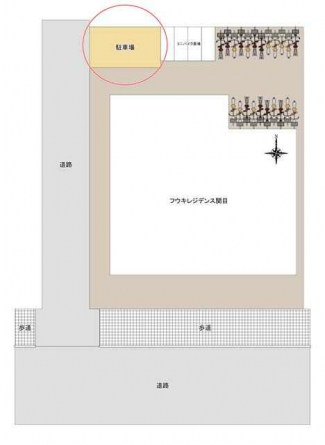 フウキレジデンス関目駐車場の画像