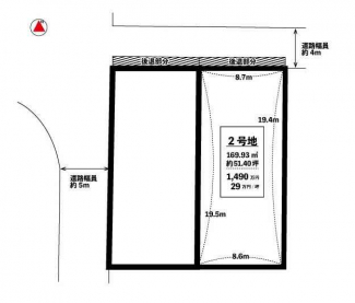 ２号地区画図