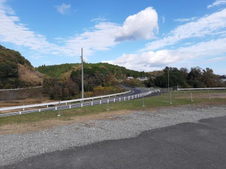 グリーンロード側の景色まで800m