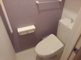 清潔感のあるトイレです